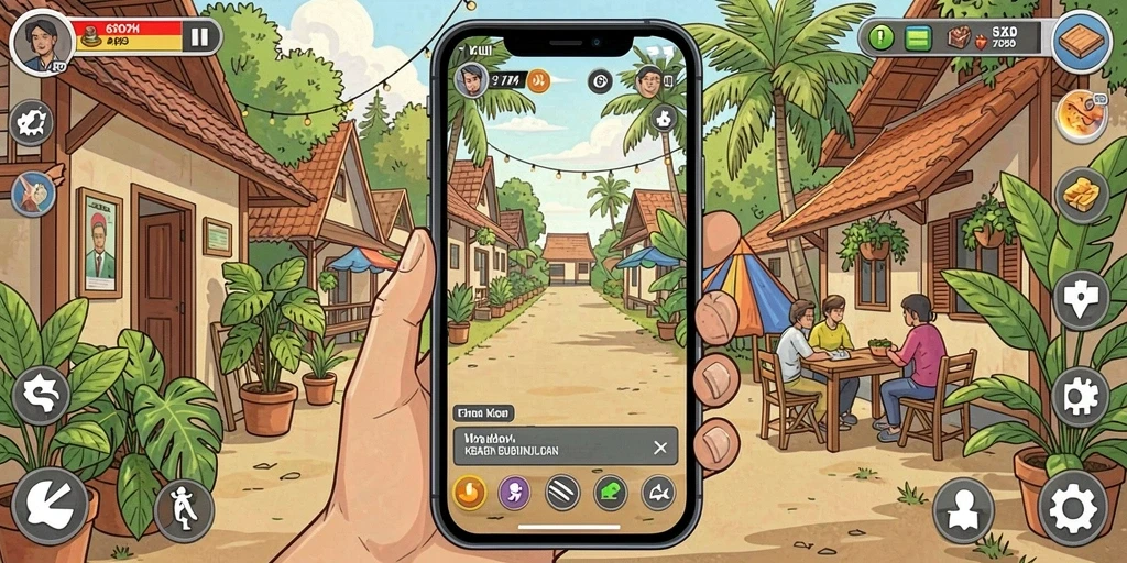 Pengalaman multiplayer yang seru dan interaktif.