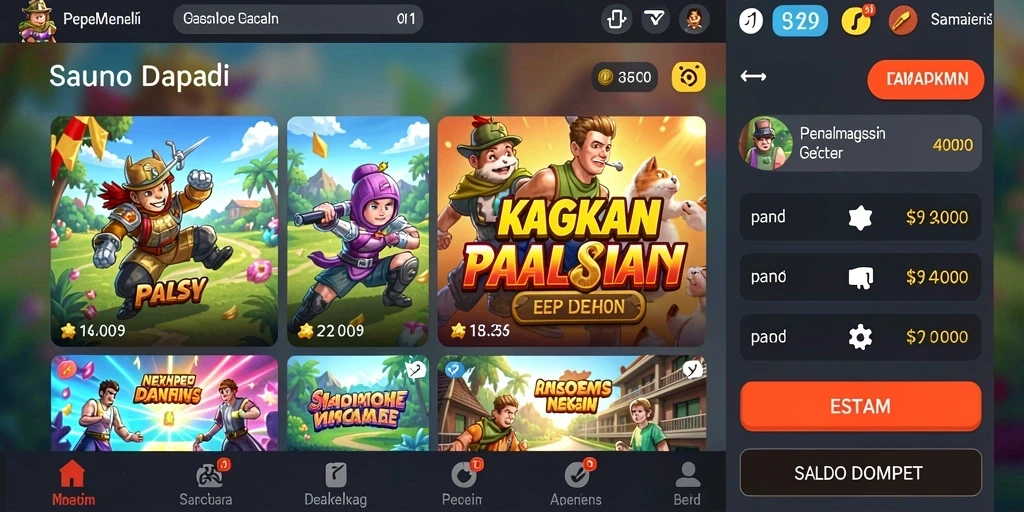 Level-level menantang yang menguji keterampilan.