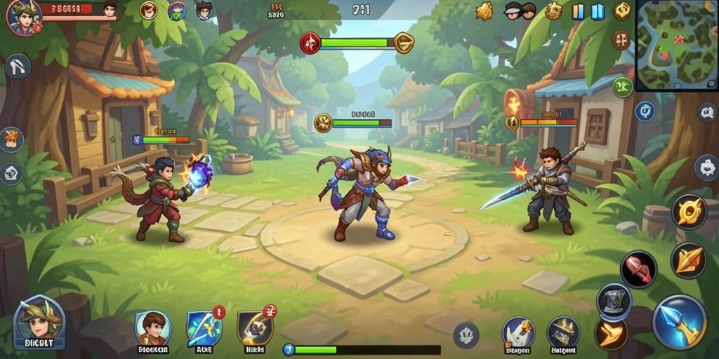 Mode multiplayer yang seru untuk dimainkan bersama teman.