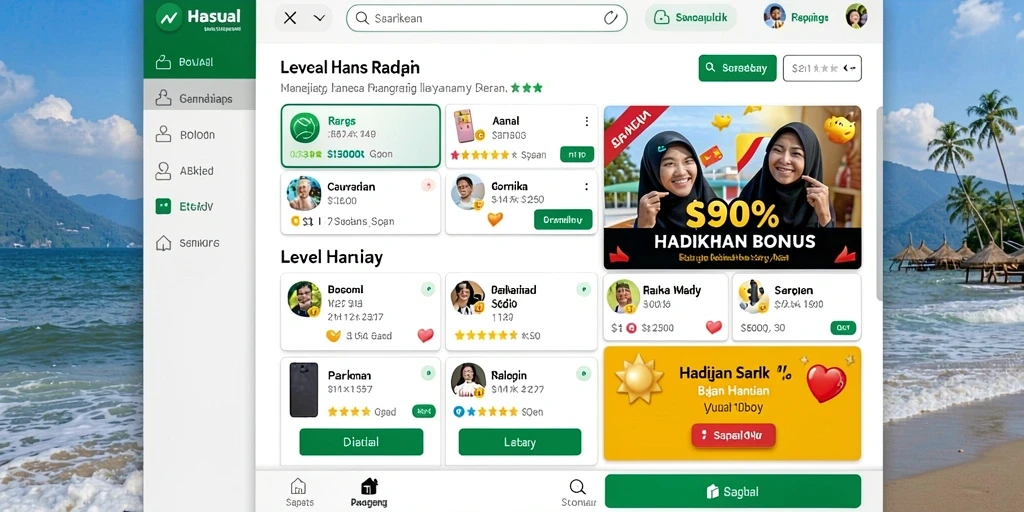 Bonus menarik yang membuat pengalaman bermain semakin menyenangkan.
