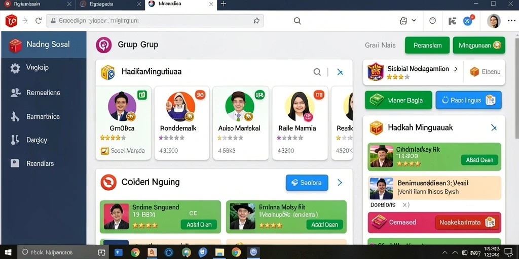 Berbagai tantangan menarik di setiap level.
